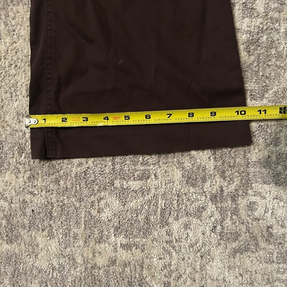 Flare leg pants w/ front pockets & back pockets- zippered fly, button closure - Picture 6 of 10